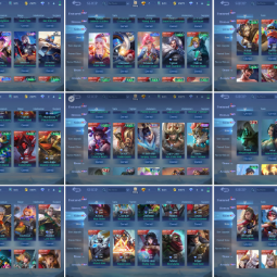 #244NF | Lv 72 - Heroes 69 Skins 121 . 1 Collector . 1 KOF . 3 Lightborn . 12 Epic Shop . 1 Transformers . 1 Sanrio . 2 MSC . 16 Special 3